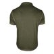 thumbnail image 5 of Ceisia Men's Summer Gift Sporty Solid Color Button-Up Turndown Collar/Lapel Short Sleeve Shirt - Comfortable Daily Outdoor Wea r, 5 of 6