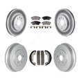 thumbnail image 1 of Transit Auto Front Rear Coated Disc Brake Rotors Ceramic Pads and Drum Kit for Car Chevrolet Cruze Limited KGT-102500, 1 of 11