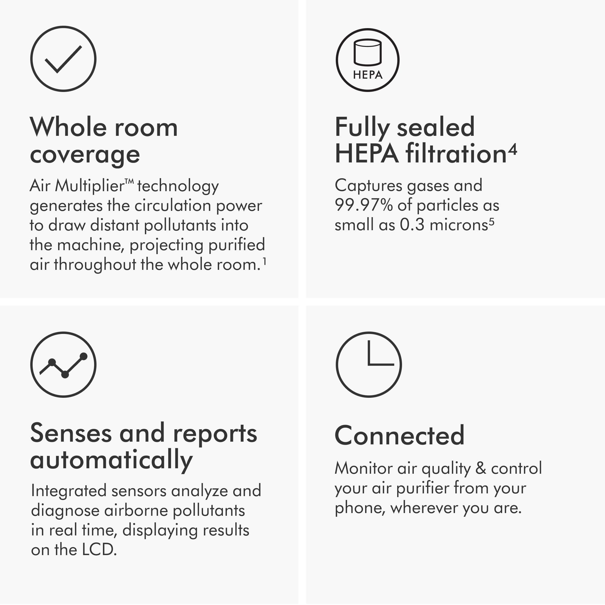 Dyson Purifier Cool™ Connected Tower Fan TP07 | Black/Nickel