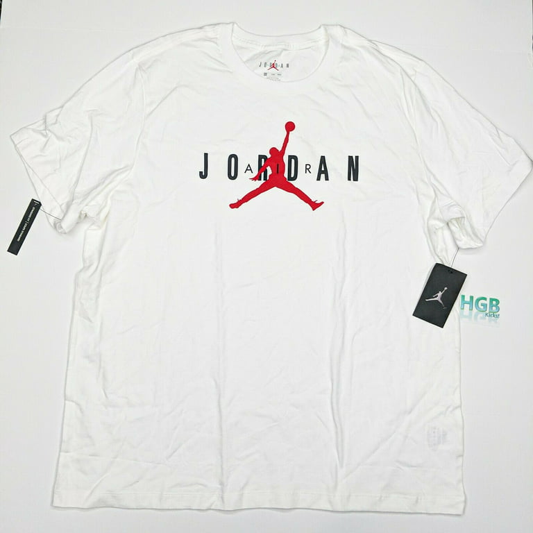 Air Jordan Jumpman T-Shirt Men's White Black CJ9566-100 Walmart.com