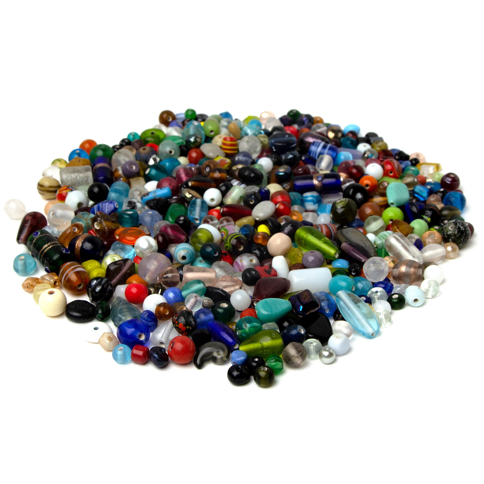 Cousin DIY Mega Tub Glass Seed Beads Jewelry Making Kit, Multi-Colored,  500g Beads, Unisex, 25,000+ Pieces