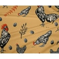 thumbnail image 5 of oneOone Polyester Spandex Pale Orange Fabric Hen Diy Clothing Quilting Fabric Print Fabric By Yard 56 Inch Wide-9S, 5 of 6