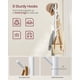thumbnail image 4 of Perchero VASAGLE, 170 cm de altura, 8 ganchos con estante, blanco, 4 of 7