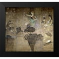 thumbnail image 2 of Toulouse-Lautrec, Henri 13x12 Black Modern Framed Museum Art Print Titled - La Danse Mauresque ou les Almees, 2 of 5