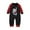 Black-Baby, variant on Odeerbi Christmas Pajamas for Family Holiday Plaid Long Sleeve Family Christmas Pajamas Matching Sets Infant Casual Print Loungewear Parent-child Set Two-Piece Sleepwear Xmas PJs Set Black