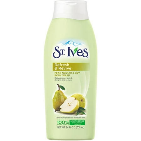 UPC 077043275566 product image for St. Ives Refresh & Revive Body Wash, Pear Nectar and Soy 24 Oz | upcitemdb.com
