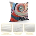 thumbnail image 4 of YINGXI Pillow Covers Watercolor Flowers Abstract Art and Decorative Cushion Covers for Sofa Couch 20x20in, 4 of 5