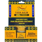 Tiger Balm Ultra Strength 0.63 oz Pack of 2