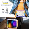 thumbnail image 6 of FJLBDE Case for Xiaomi Mi Pad 6/ Mi Pad 6 Pro 11 Inch 2023 with 360 Kickstand, Shoulder Strap Carrying Protective Cover, Multicolor Pink, 6 of 6