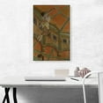 thumbnail image 2 of ARTCANVAS Miss La La At The Cirque Fernando 1879 Canvas Art Print by Edgar Degas - Size: 26" x 18" (1.50" Deep), 2 of 9