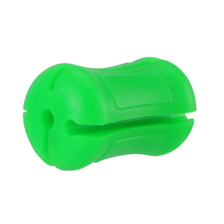 BE-TOOL Portable Fishing Rod Fixed Ball Silica Gel Fishing Bobber Stopper Fishing fixed Accessories (Green)