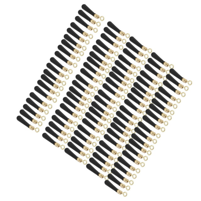 Rotation de Flotteur de Pêche Bouée de Rotation de Flotteur de Pêche de Tête de Cuivre Flotteurs de Pêche 100Pcs Connecteur de Tête de Cuivre Roulant à la Dérive Espace de Pêche Haricots Rotation de Flotteur