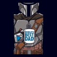 thumbnail image 2 of Mens Star Wars: The Mandalorian World's Best Dadalorian T Shirt, 2 of 5