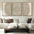 thumbnail image 3 of Jesus Feeds The 5000 Canvas Wall Art Large Jesus Framed Artwork Christian Wall Decor Modern Abstract Art Print Set of 3 for Living Room Bedroom Office 24x36In, 3 of 9