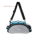 thumbnail image 4 of Lixada Lixada 13L Versatile Bicycle Rear Seat Pack with Rain Cover, Adjustable Shoulder Strap, and Reflective Strip for Night Safety, Blue, 4 of 7