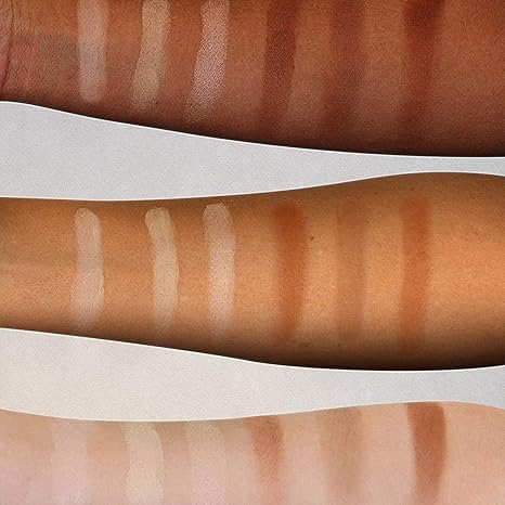 Elizabeth Mott Contour Kit and Highlighting Powder Palette | Natural Glow and Contour Kit with 6 Shades | Cruelty-Free and Paraben-Free