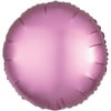 18 inch Circle - Satin Luxe Flamingo Anagram Foil Mylar Balloon - Party Supplies Decorations