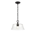 thumbnail image 3 of 2111-MB Millennium Lighting Caily - 1 Light Pendant-8.4 Inch Tall and 11.5 Inch Wide-Matte Black Finish    -Traditional Installation, 3 of 4