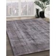 thumbnail image 2 of Ahgly Company Indoor Square Mid-Century Modern Cloudy Gray Oriental Area Rugs, 7' Square, 2 of 6