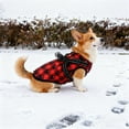 thumbnail image 4 of Manteau d'Hiver Isolé pour Chien Thermique Doublé Coupe-Vent Réversible avec Sangle Réglable pour Aventures en Plein Air, 4 of 4