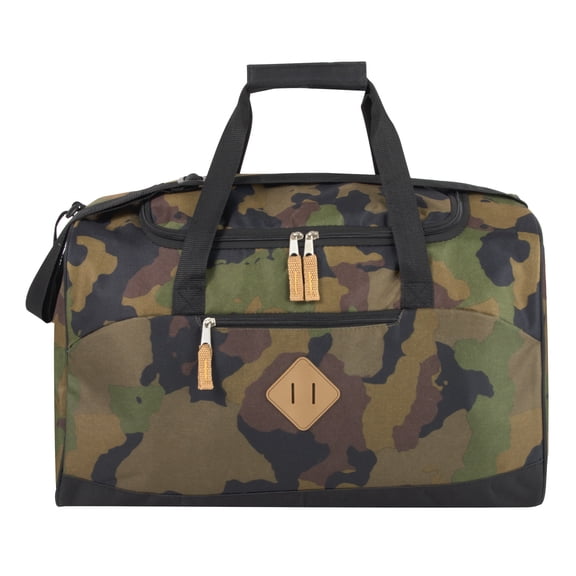 Trailmaker 20 Inch Duffle Bag Camo Polyester Gear Bag-Travel Work Gym Carry-On (8098-Camo)