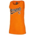 thumbnail image 2 of Women's New Era  Orange Cincinnati Bengals  Space Dye Active Tank Top, 2 of 3