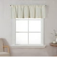 thumbnail image 4 of Better Homes & Gardens Linen Blend Light Filtering Rod Pocket Kitchen Curtain Tiers and Valance, Set of 3, Papyrus Beige, 60 W x 36 L, 4 of 8