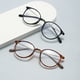 thumbnail image 2 of Gafas ovaladas de estilo coreano, montura retro ligera, gafas con luz azul, gafas lisas, 2 of 6