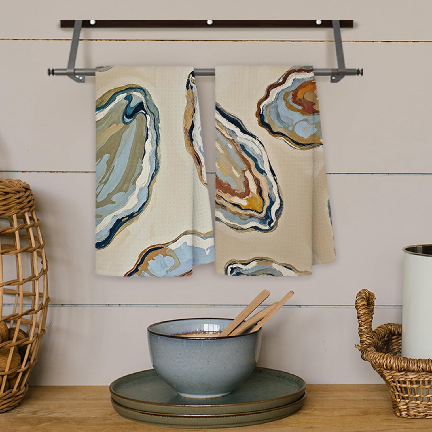 Oyster Kitchen Towels