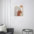 thumbnail image 3 of Exquisite Boho Wall Decor - Mid-Century Modern Sky Canvas Art - Perfect Addition to Living Room, Bedroom, Kitchen, Bathroom, Home Office - 12x16inch., 3 of 7