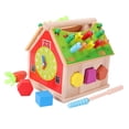 thumbnail image 3 of Toddler Puzzles Clock Cognition Montessori Toy for Toddlers Age 3 4 5, 3 of 9