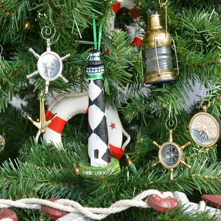 handcrafted nautical decor cape lookout lighthouse christmas tree ornament - Christmas Lighthouse Decorations handcrafted nautical decor cape lookout lighthouse christmas tree ornament - Christmas Lighthouse Decorations
