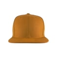 thumbnail image 2 of Top Headwear Flat Bill Adjustable Snapback Cap - Gold, 2 of 4