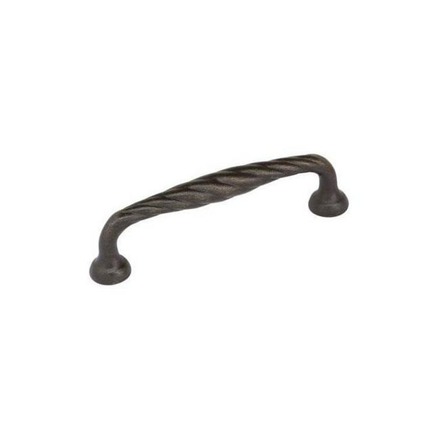 Emtek 86103MB 3 in. Tuscany Center To Center Handle Cabinet Pull