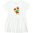 thumbnail image 3 of Inktastic Tiger Lilies Girls Baby Dress, 3 of 5