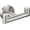 Brushed Nickel*1, variant on ABCISI Double Towel Hook, Stainless Steel Hand Towel Holder Robe Hook for Bathroom, Heavy Duty Wall Hook for Hanging Towels, Coats, Sponges, Clothes, 1 Pack, Brushed Nickel