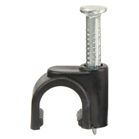 Coax Cable Clips - Single Cable Clips RG6 Coax w/ 3/4