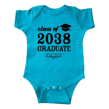 

Inktastic Class of 2038 Graduate with Graduation Cap Gift Baby Boy or Baby Girl Bodysuit