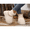 White, variant on Women's Cozy Winter Slippers - Anti-Slip Ankle Boots for Indoor & Outdoor Use