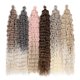 thumbnail image 2 of Peluca de 22 pulgadas de seda de alta temperatura de América Latina con cabello largo y rizado blanco y trenzas rizadas, 2 of 4