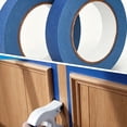 thumbnail image 5 of PPKVUFD 2 Rolls Painters Tape, Blue Tape, Masking Tape, Paint Tape for Multi-Purpose, Painting, Painter's, DIY Artist Crafts Arts (0.39in x 22yd) Decoration Labeling No Residue, Easy Removal, 5 of 8