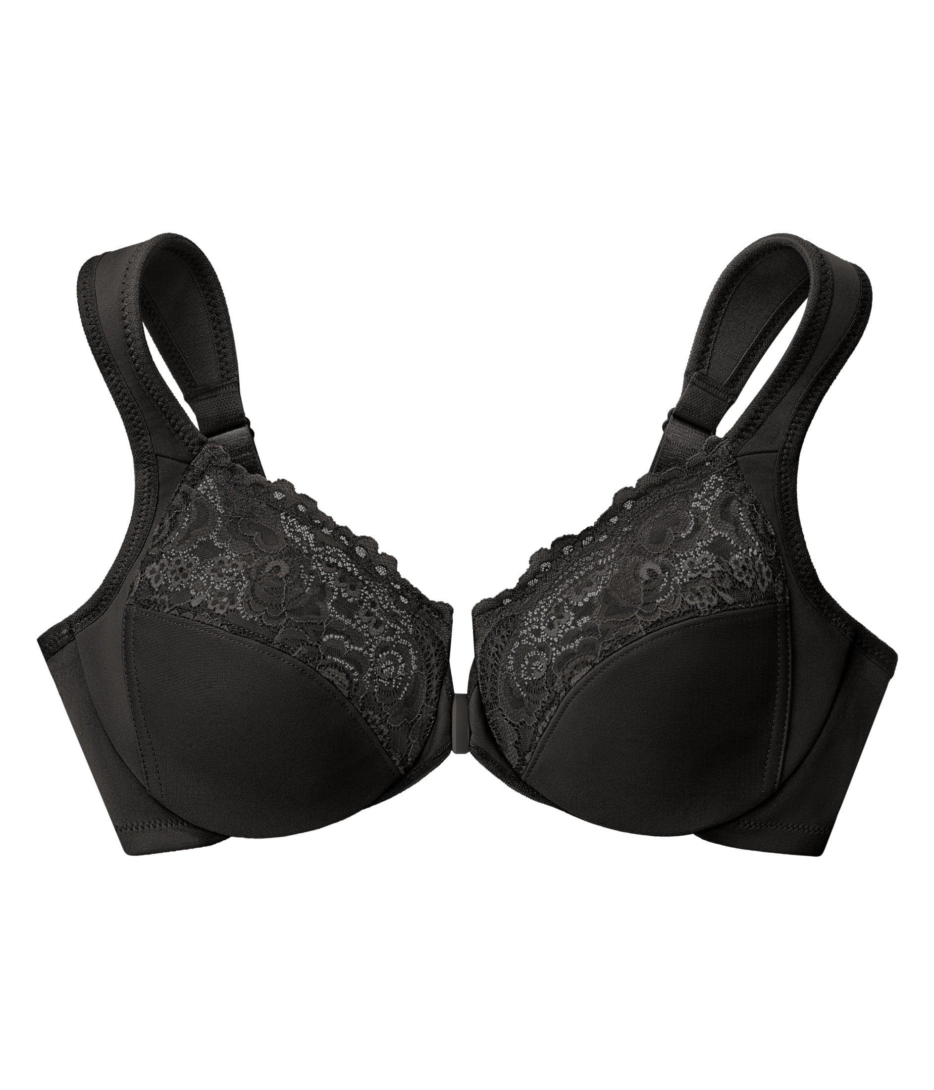 Glamorise WonderWire Front-Closure Underwire Bra 1245 (Women's & Women's Plus)