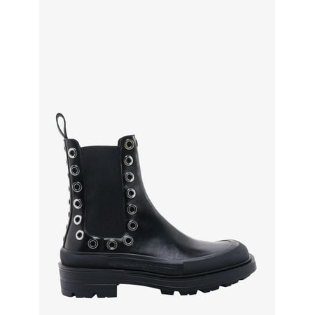 

ALEXANDER MCQUEEN STACK MAN Black BOOTS