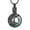Butterfly-Black, variant on Crystal Circle of Life Urn Cremation Jewelry for Ashes Butterfly / Dragonfly Design Crystal Circle Memorial Urn Necklace Ashes Holder Keepsake for Women Men