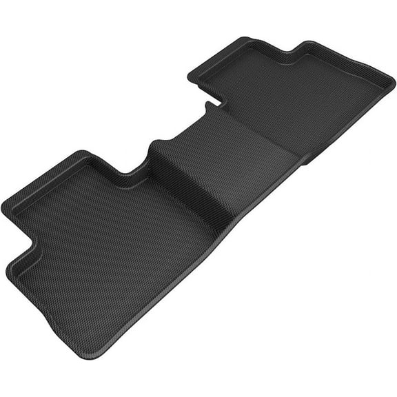 3D MAXpider Custom Fit Kagu Floor Mat (Black) Compatible with Toyota RAV4 Gasoline 2019-2023 - Second Row