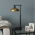 thumbnail image 5 of Evelyn&Zoe Conan 25" Transitional Metal Table Lamp with Gold Bowl Metal Shade, 5 of 6