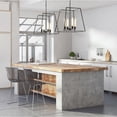 thumbnail image 4 of JONATHAN Y Hutson 4-Light 21" Iron Modern Angled LED Chandelier, Black, JYL9534A, 4 of 7