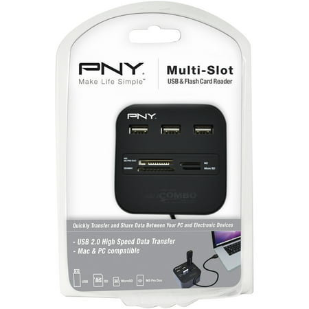 PNY Memory Card Reader and USB Hub Combo