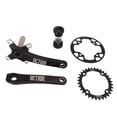 thumbnail image 2 of Juego de bielas huecas para bicicleta, pedalier de 32 dientes, plato estrecho y ancho de 32 a 34 dientes, placa protectora para bicicleta de montaña y carretera, 2 of 14