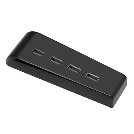 NATEFEMIN Portable USB Hub for Gaming 4 Ports, USB2.0 Speed, Designed for PS5/PS4/PS3/Xbox One, Lightweight